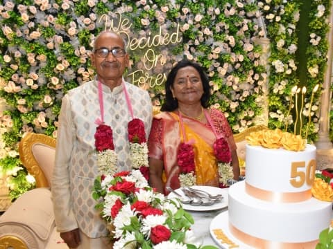 50th Wedding Anniversary at Klyde Banqueting Suite